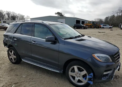 2014 Mercedes-Benz Ml 350 4Matic из США, поврежденный, VIN 4JGDA5HB3EA297196